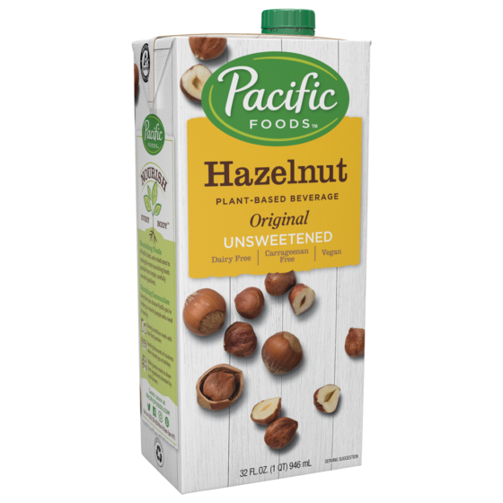 Wholesale Hazelnut Unsweetened Original Pacific Foodservice