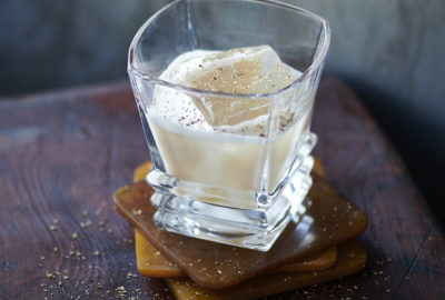 whiskey oat punch